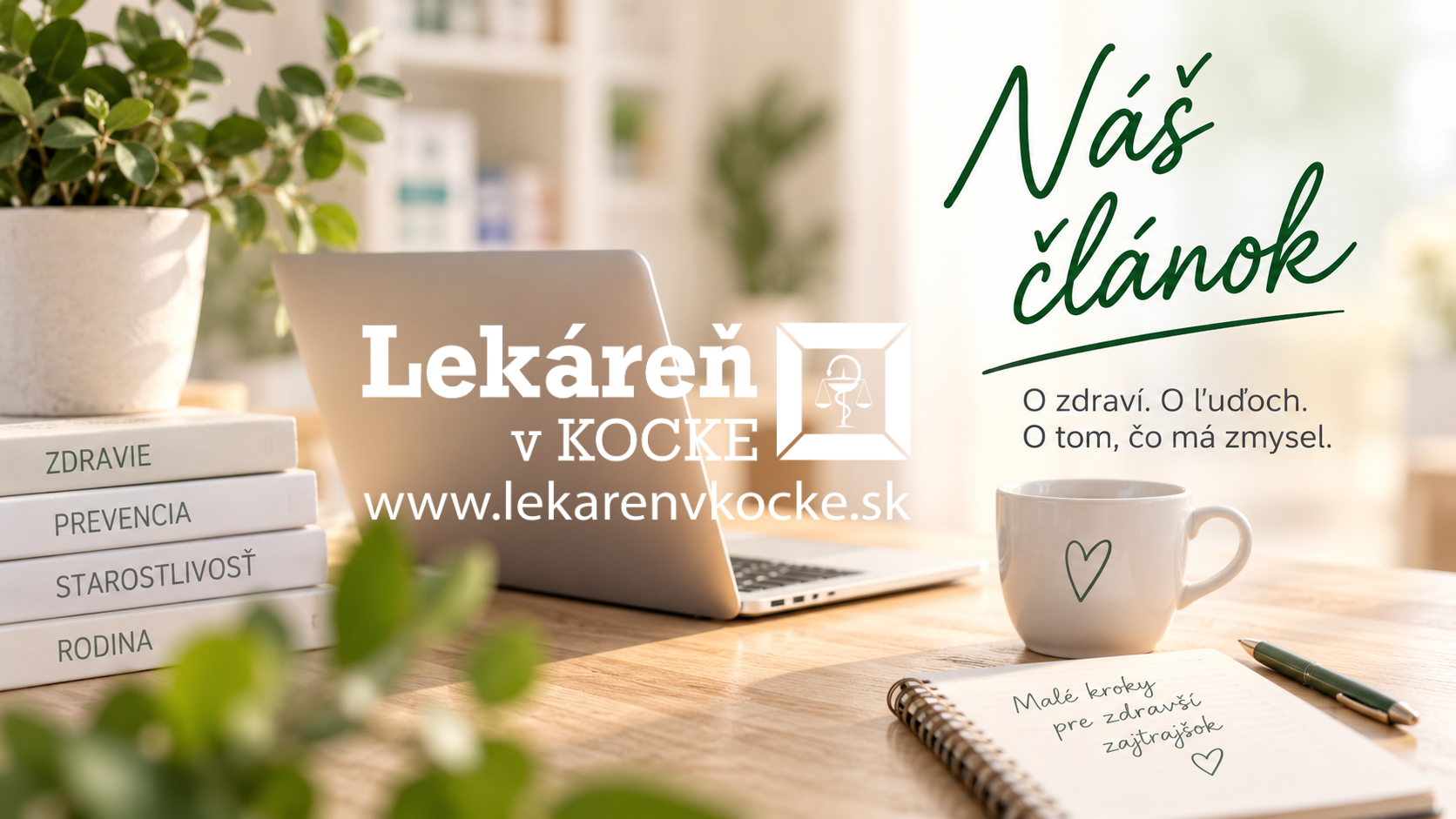 Nie sme korporát. Sme rodinná slovenská lekáreň – a každá vaša objednávka má pre nás význam