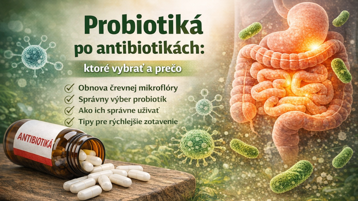 Probiotiká po antibiotikách: ktoré vybrať a prečo