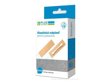 PLUS LEKÁREŇ Náplasť elastická 10 ks