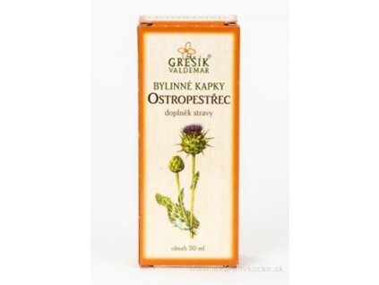 GREŠÍK BYLINNÉ KVAPKY OSTROPESTREC 50 ml