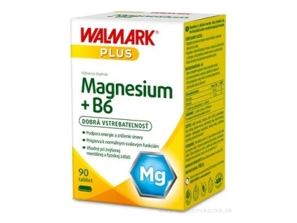 WALMARK Magnesium + B6 90 ks