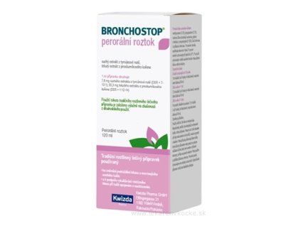 BRONCHOSTOP sirup proti kašľu 120 ml