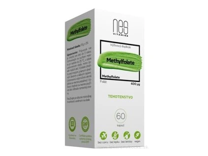 nesVITAMINS Methylfolate 400 µg 60 ks