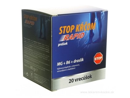 STOP KŔČOM RAPID 20 ks