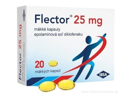 FLECTOR 25 mg 20 kapsúl