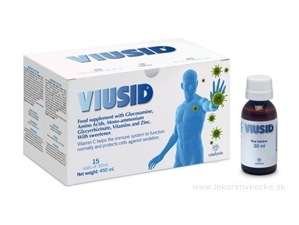 VIUSID ampulky 15x30 ml