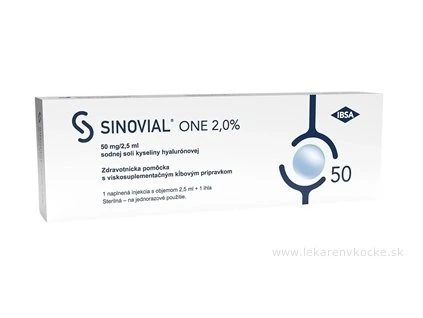 Sinovial ONE 2% 2,5 ml