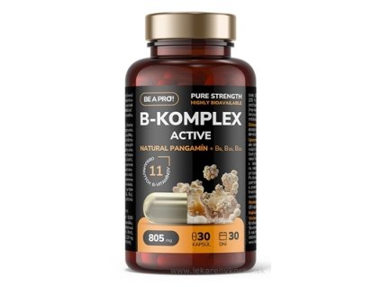 BE A PRO! B-KOMPLEX ACTIVE cps 1x30 ks