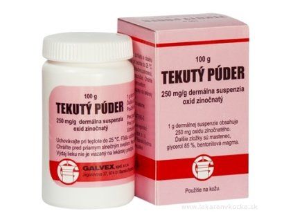 TEKUTÝ PÚDER 100 g