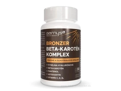 Barnys BRONZER Beta-karotén Komplex 30 ks