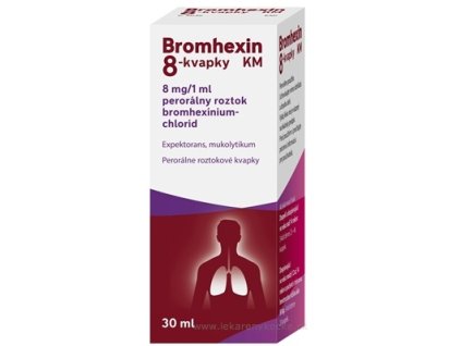 BROMHEXIN 8-KVAPKY KM 30 ml