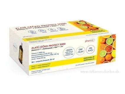ZLATÉ CÉČKO PROTECT 2000 20x25 ml