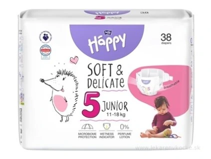 bella HAPPY Soft&Delicate 5 Junior 38ks