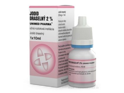 JODID DRASELNÝ 2 % UNIMED PHARMA 10 ml