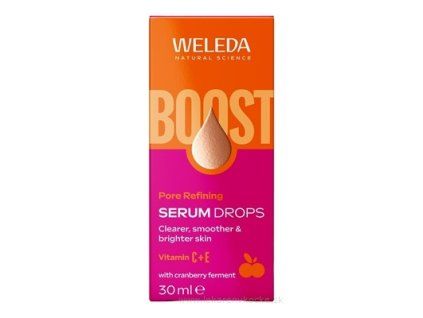 WELEDA Pore Refining Serum Drops s vitamínmi C + E 30 ml