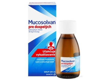Mucosolvan pre dospelých 100 ml