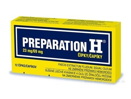 PREPARATION H 12 ks