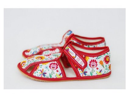 BABY BARE SLIPPERS č.21 folklore
