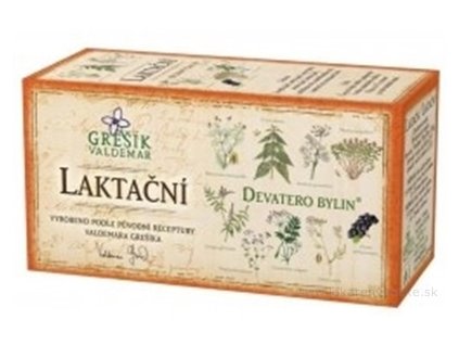 GREŠÍK LAKTAČNÝ ČAJ 20x1,5 g