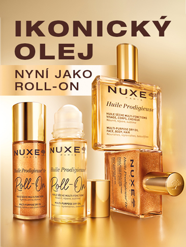 Suchý olej Nuxe Huile Prodigieuse a roll-on novinka – letní zvýhodněná nabídka