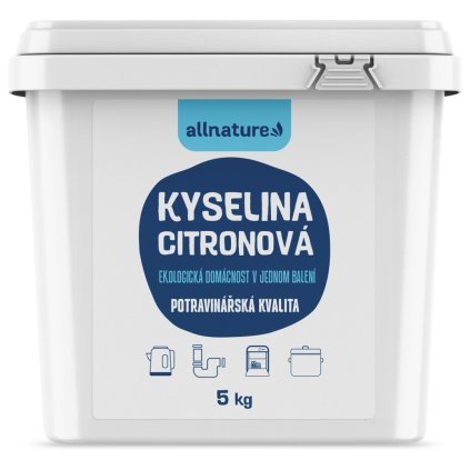 allnature kyselina citronova 5 kg