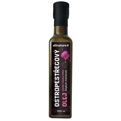 allnature ostropestrecovy olej 500 ml