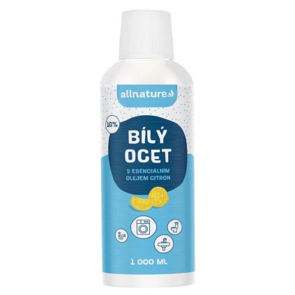 allnature bily ocet 10 s vuni citronu 1000 ml