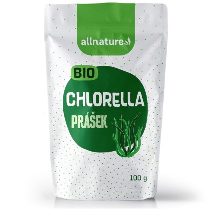 allnature chlorella prasek bio 100 g