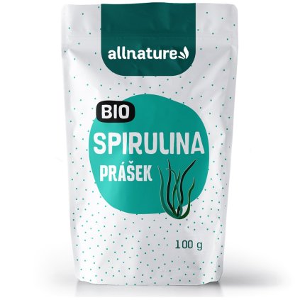 allnature spirulina prasek bio 100 g