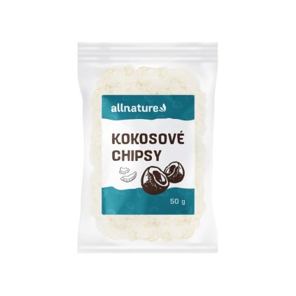 allnature kokosove chipsy 50 g