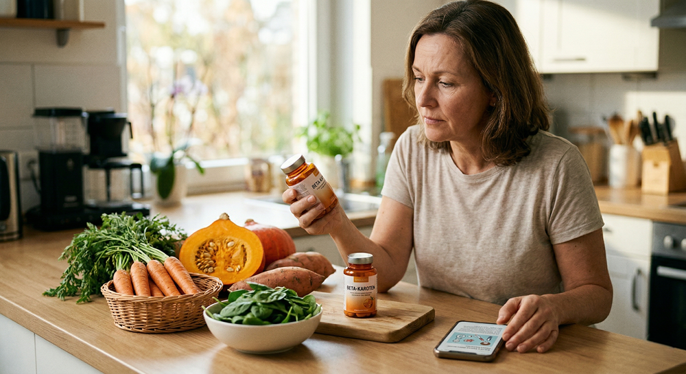 Beta-karoten: kdy ho brát, proč a kdo by se mu měl vyhnout