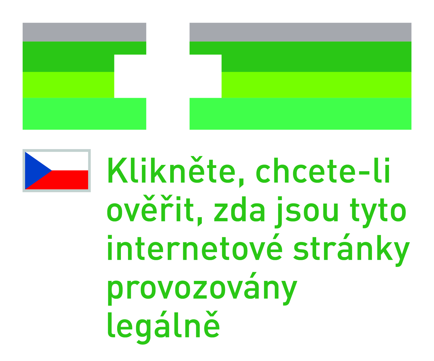Ověření internetových stránek a lékárny bylo úspěšné.