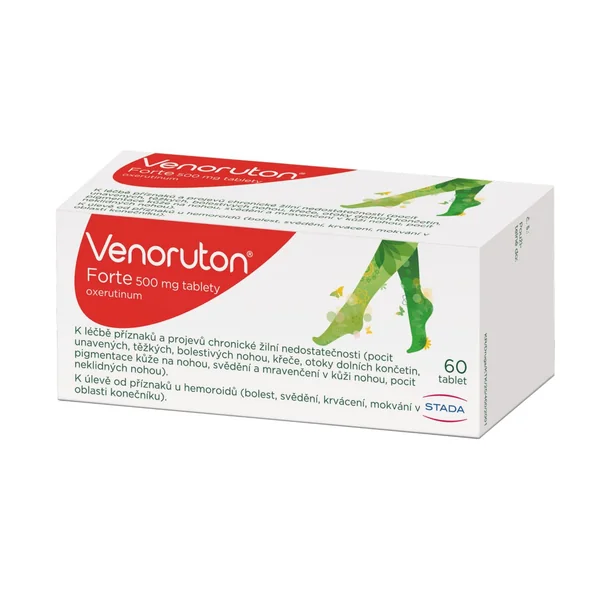 Venoruton forte por.tbl.nob.60x500mg Venoruton forte por.tbl.nob.60x500mg