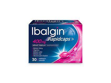 IBALGIN RAPIDCAPS 400MG CPS MOL 30