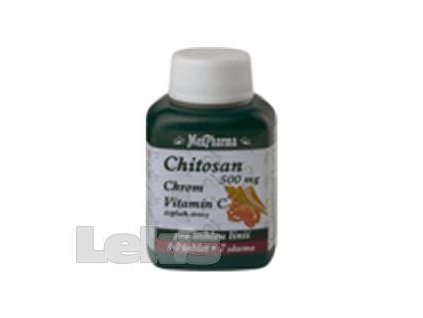 MedPharma Chitosan 500mg+vit.C+chrom tbl.67
