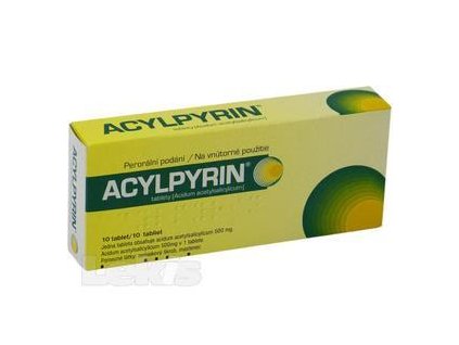 ACYLPYRIN tbl 10x500mg