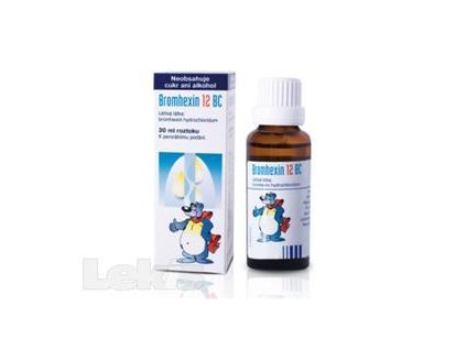BROMHEXIN 12 BC..gtt 1x30ml 116,00 Kč