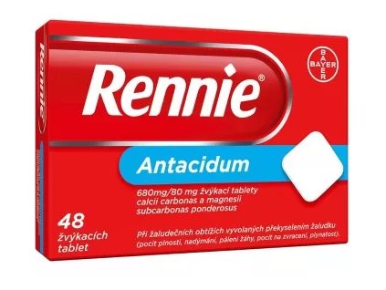 rennie 48 zvykacich tablet