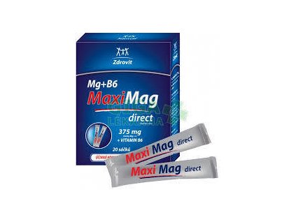 Zdrovit MaxiMag direct Mg+B6  20sáčků