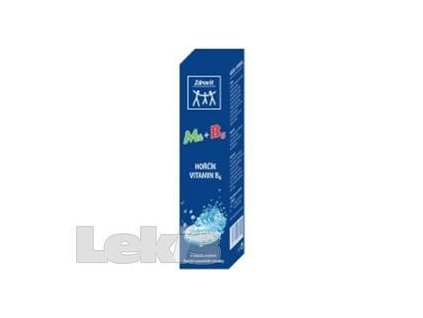 Zdrovit Hořčík + B6 šumivé tablety  20 tbl 80,00 Kč