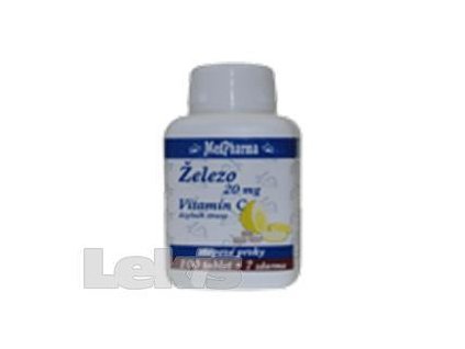 MedPharma Železo 20mg+vitamin C tbl.107