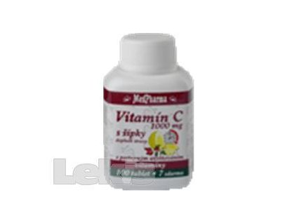 MedPharma Vitamín C 1000mg s šípky tbl.67 prod.úč. 152,00 Kč