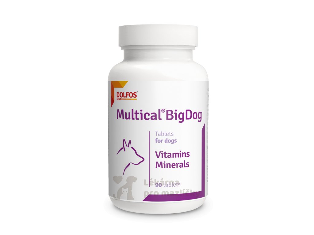 Multical BigDog 90 tbl - vitamíny pro velká plemena psů