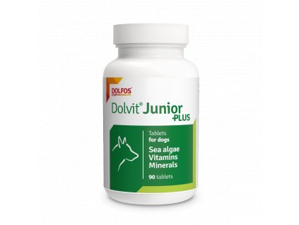 Dolvit Junior Plus 90 tbl - vitamíny pro štěňata a mladé psy