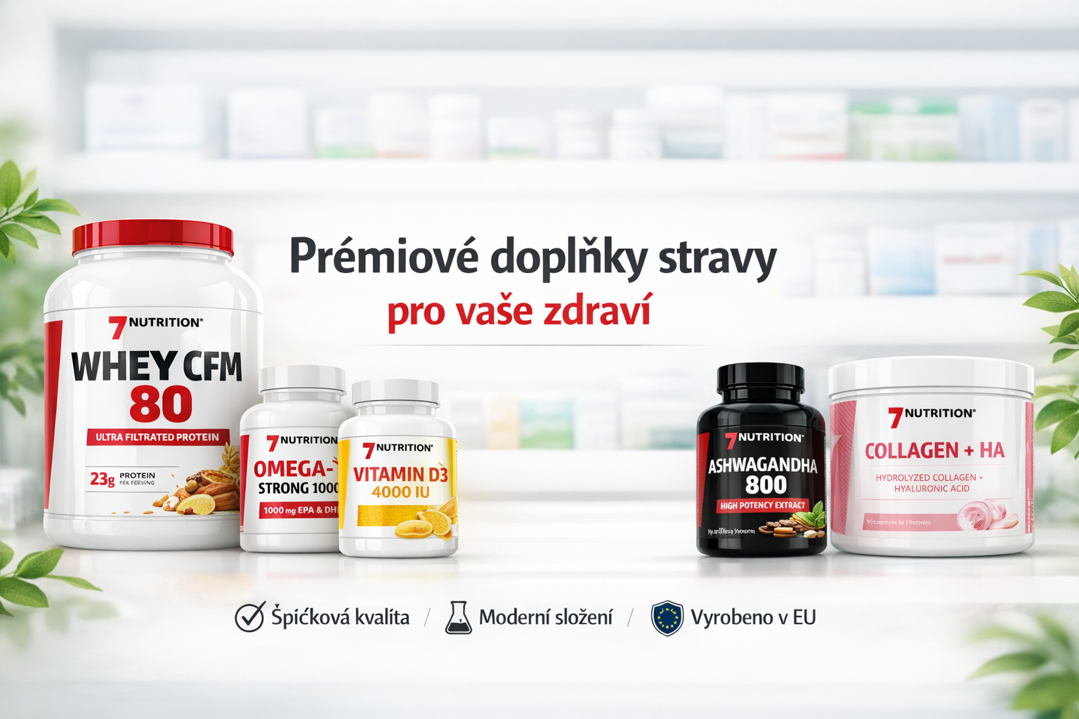 7Nutrition zaměřený na výkon, energii, regeneraci a aktivní životní styl.