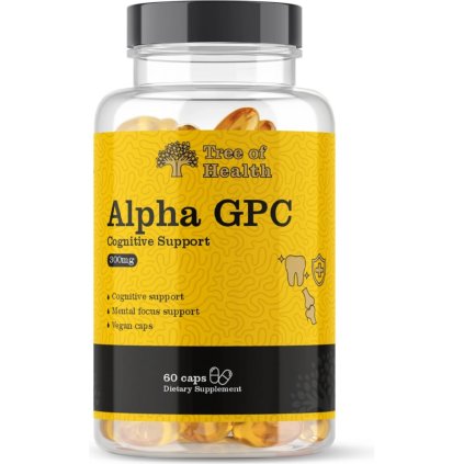 Tree of Health Alpha GPC 300mg 60 vcaps