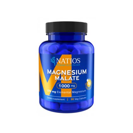 natios magnesium malate 1000 mg b6 90 veg kapsli elem horcik 170 mg