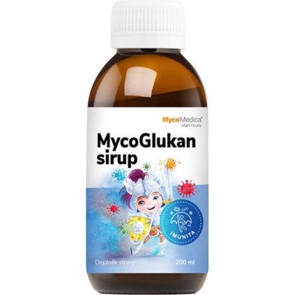 MycoMedica MycoGlukan dětský sirup 200 ml , Lekarnaproradost.cz