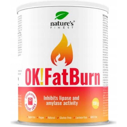 Nature's Finest OK! Fat Burn 150g, Lekarnaproradost.cz