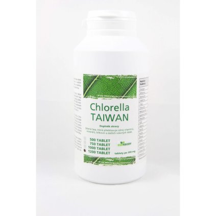 Naturgreen Chlorella Pyrenoidosa Taiwan 1200 tab. lekarnaproradost.cz